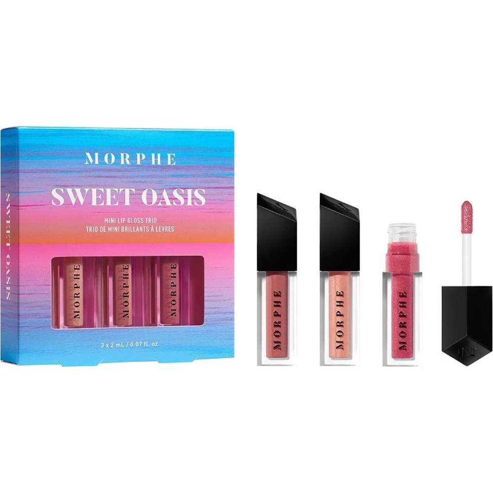 Morphe Sweet Oasis Mini Lip Gloss Trio